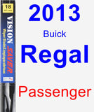 Passenger Wiper Blade for 2013 Buick Regal - Vision Saver