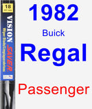 Passenger Wiper Blade for 1982 Buick Regal - Vision Saver