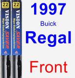 Front Wiper Blade Pack for 1997 Buick Regal - Vision Saver