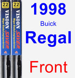 Front Wiper Blade Pack for 1998 Buick Regal - Vision Saver