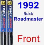 Front Wiper Blade Pack for 1992 Buick Roadmaster - Vision Saver
