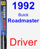 Driver Wiper Blade for 1992 Buick Roadmaster - Vision Saver