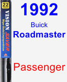 Passenger Wiper Blade for 1992 Buick Roadmaster - Vision Saver
