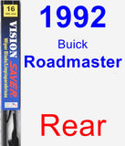 Rear Wiper Blade for 1992 Buick Roadmaster - Vision Saver