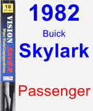 Passenger Wiper Blade for 1982 Buick Skylark - Vision Saver