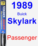 Passenger Wiper Blade for 1989 Buick Skylark - Vision Saver