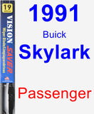 Passenger Wiper Blade for 1991 Buick Skylark - Vision Saver