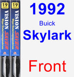Front Wiper Blade Pack for 1992 Buick Skylark - Vision Saver