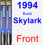 Front Wiper Blade Pack for 1994 Buick Skylark - Vision Saver