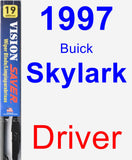 Driver Wiper Blade for 1997 Buick Skylark - Vision Saver