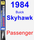 Passenger Wiper Blade for 1984 Buick Skyhawk - Vision Saver