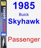 Passenger Wiper Blade for 1985 Buick Skyhawk - Vision Saver