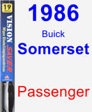 Passenger Wiper Blade for 1986 Buick Somerset - Vision Saver