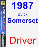 Driver Wiper Blade for 1987 Buick Somerset - Vision Saver