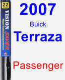 Passenger Wiper Blade for 2007 Buick Terraza - Vision Saver