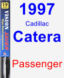 Passenger Wiper Blade for 1997 Cadillac Catera - Vision Saver