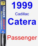 Passenger Wiper Blade for 1999 Cadillac Catera - Vision Saver