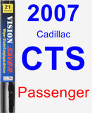 Passenger Wiper Blade for 2007 Cadillac CTS - Vision Saver