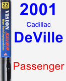 Passenger Wiper Blade for 2001 Cadillac DeVille - Vision Saver