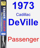Passenger Wiper Blade for 1973 Cadillac DeVille - Vision Saver