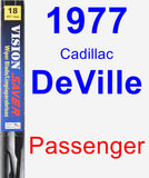 Passenger Wiper Blade for 1977 Cadillac DeVille - Vision Saver
