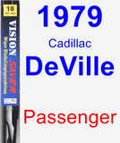 Passenger Wiper Blade for 1979 Cadillac DeVille - Vision Saver