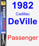 Passenger Wiper Blade for 1982 Cadillac DeVille - Vision Saver