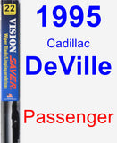 Passenger Wiper Blade for 1995 Cadillac DeVille - Vision Saver