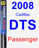 Passenger Wiper Blade for 2008 Cadillac DTS - Vision Saver