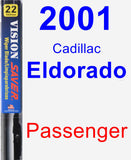 Passenger Wiper Blade for 2001 Cadillac Eldorado - Vision Saver