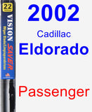 Passenger Wiper Blade for 2002 Cadillac Eldorado - Vision Saver