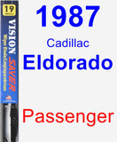 Passenger Wiper Blade for 1987 Cadillac Eldorado - Vision Saver