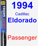Passenger Wiper Blade for 1994 Cadillac Eldorado - Vision Saver