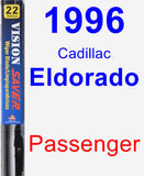 Passenger Wiper Blade for 1996 Cadillac Eldorado - Vision Saver