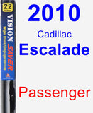 Passenger Wiper Blade for 2010 Cadillac Escalade - Vision Saver