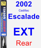 Rear Wiper Blade for 2002 Cadillac Escalade EXT - Vision Saver