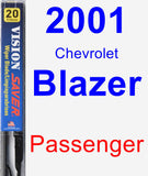 Passenger Wiper Blade for 2001 Chevrolet Blazer - Vision Saver