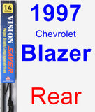 Rear Wiper Blade for 1997 Chevrolet Blazer - Vision Saver