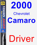 Driver Wiper Blade for 2000 Chevrolet Camaro - Vision Saver