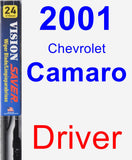 Driver Wiper Blade for 2001 Chevrolet Camaro - Vision Saver