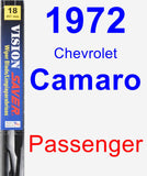 Passenger Wiper Blade for 1972 Chevrolet Camaro - Vision Saver