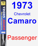 Passenger Wiper Blade for 1973 Chevrolet Camaro - Vision Saver