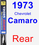 Rear Wiper Blade for 1973 Chevrolet Camaro - Vision Saver