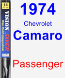 Passenger Wiper Blade for 1974 Chevrolet Camaro - Vision Saver