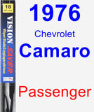 Passenger Wiper Blade for 1976 Chevrolet Camaro - Vision Saver