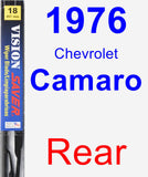 Rear Wiper Blade for 1976 Chevrolet Camaro - Vision Saver