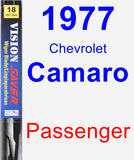 Passenger Wiper Blade for 1977 Chevrolet Camaro - Vision Saver