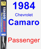 Passenger Wiper Blade for 1984 Chevrolet Camaro - Vision Saver