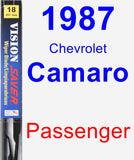 Passenger Wiper Blade for 1987 Chevrolet Camaro - Vision Saver