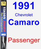 Passenger Wiper Blade for 1991 Chevrolet Camaro - Vision Saver